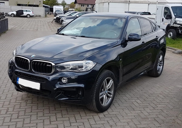 BMW X6 cena 92500 przebieg: 84900, rok produkcji 2018 z Przasnysz małe 596